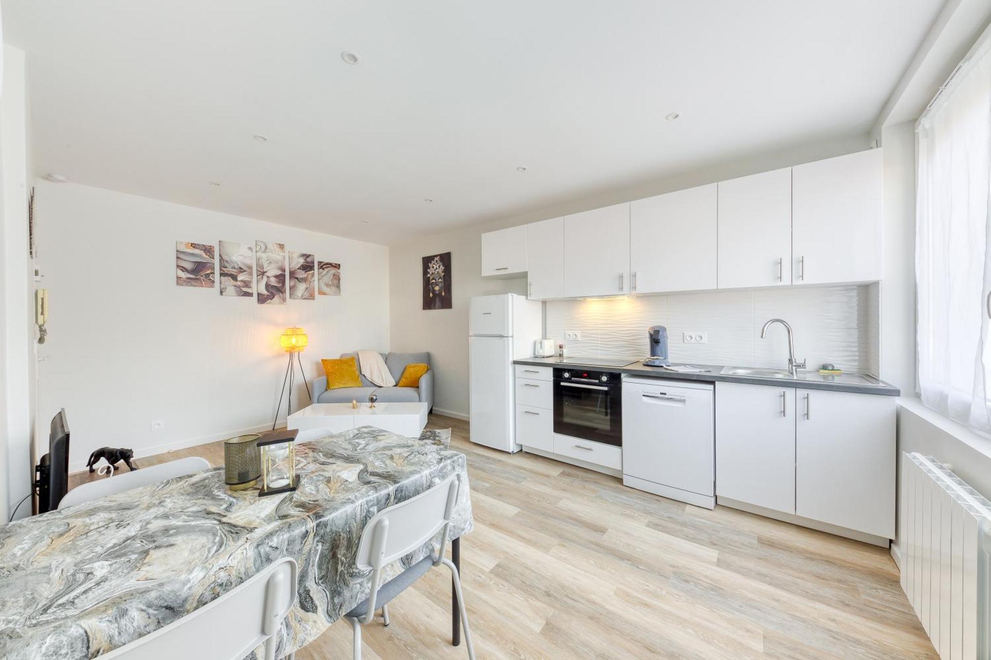 Cozy Appart 5 A 3' De La Gare - Cozy Houses 帕莱索 外观 照片